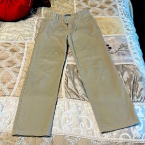 Lands end khaki pants boys 14